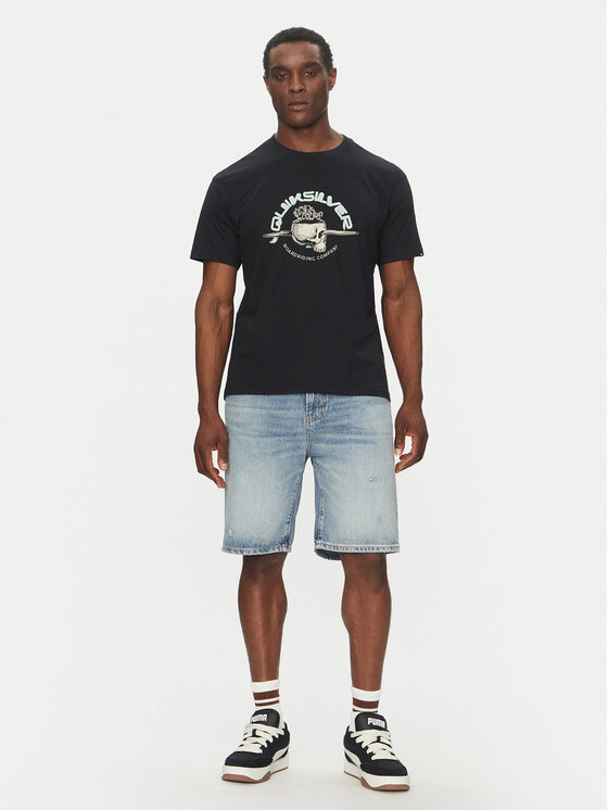 Quiksilver Quiksilver Футболка EQYZT08056 Чорний Regular Fit