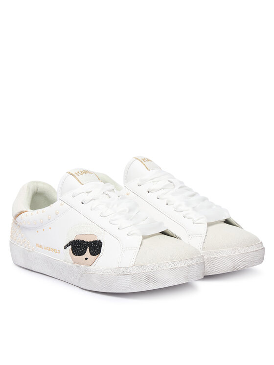 KARL LAGERFELD Снікерcи KARL LAGERFELD KL60130N Білий