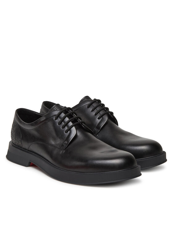 HUGO Īsi apavi HUGO Lenner 50548553 Melns