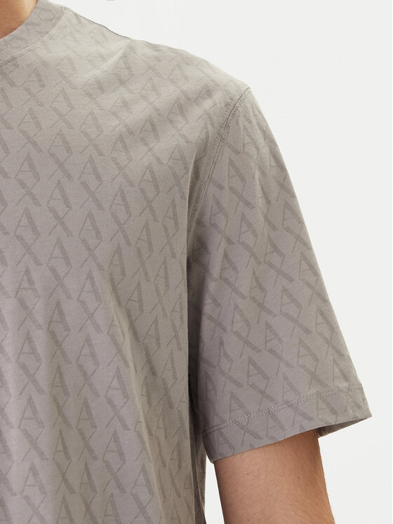 Armani Exchange Armani Exchange Camiseta XM001228 AF10356 M8315 Gris Regular Fit