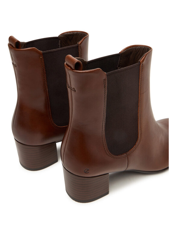 ECCO Členková obuv ECCO Dress Classic 20992301014 Hnedá