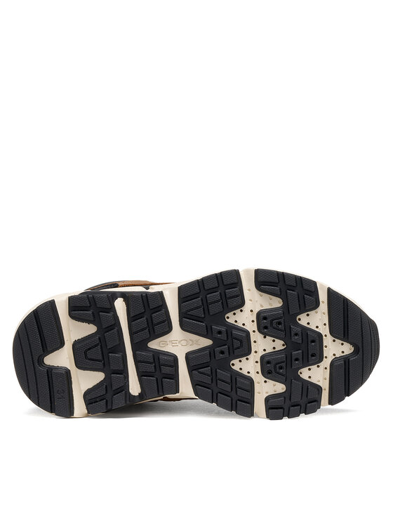 Geox Kotníková obuv Geox J Flexyper Plus Boy B Abx J56LCB 0MECE C0013 M Hnědá