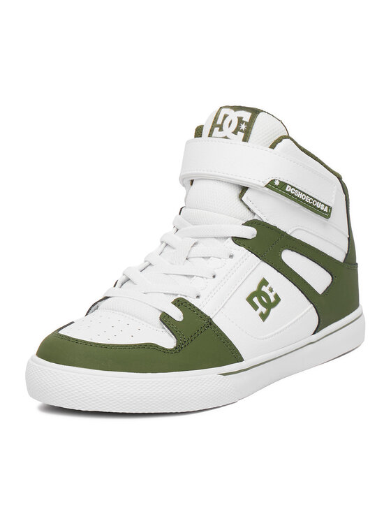 DC Shoes Снікерcи DC Shoes EO-PURE HI TOP EV BOYS DC01795301 Білий