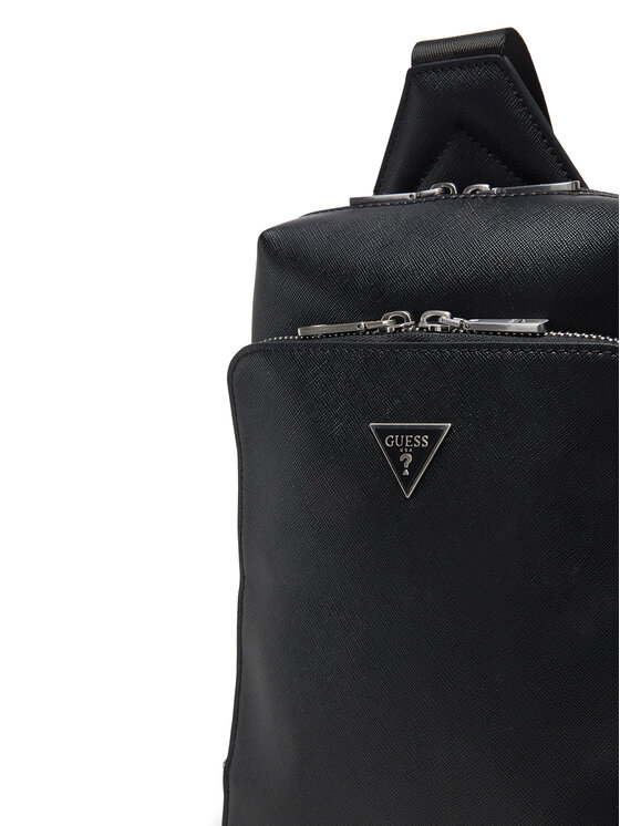 Guess Geantă crossover Guess HMMISA P5226 Negru