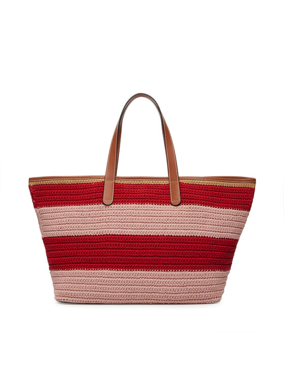 Tommy Hilfiger Rankinė Tommy Hilfiger Th Nautical Tote Crochet Str AW0AW18816 Spalvota