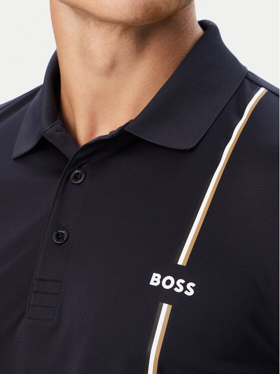 BOSS BOSS Pólóing Game 3 50563363 Sötétkék Regular Fit