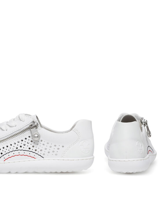 Rieker Sneakersy Rieker 52824-80 Biały