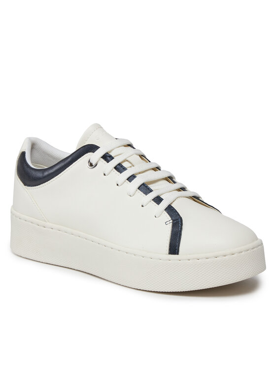 Geox Sneakersy Geox D Skyely D36QXA 054AJ C1R4B Biela