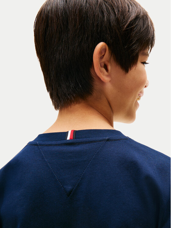 Tommy Hilfiger Tommy Hilfiger Camiseta Essential Flag KB0KB09646 Azul marino Regular Fit