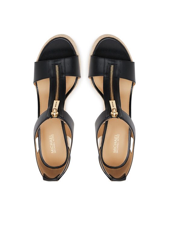 MICHAEL Michael Kors Еспадрильї MICHAEL Michael Kors Barkley Leather 40R4BRMS1L Чорний