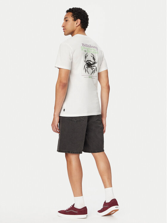 Billabong Billabong Camiseta Fauna EBYZT00499 Blanco Regular Fit