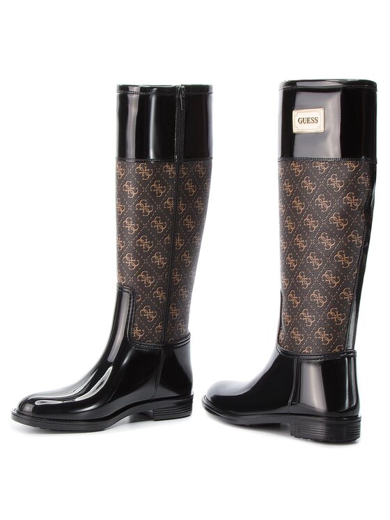 Guess Γαλότσες Guess FLSSY3 RUB11 Καφέ