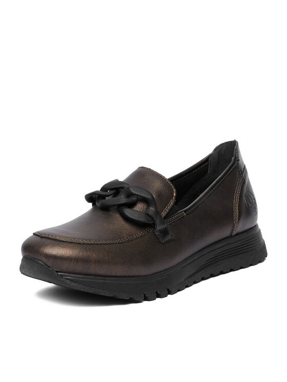 Rieker Mocasini Rieker CEO-49051-25 Maro închis