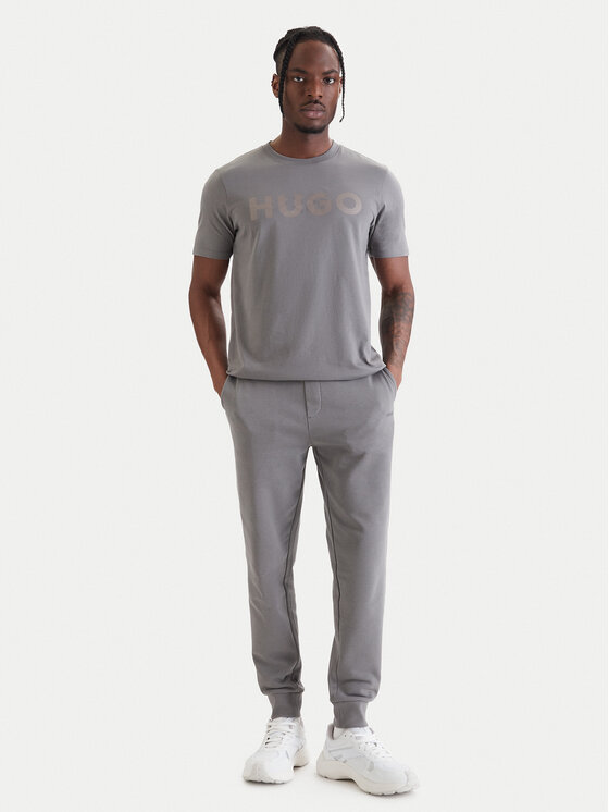 HUGO HUGO Camiseta Dulivio 50467556 Gris Regular Fit