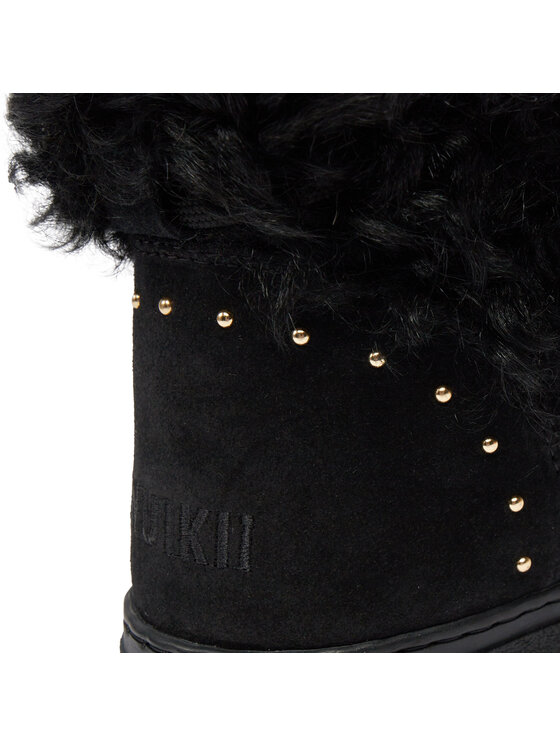 Inuikii Hótaposó Inuikii Long Curly 75202-051 Fekete