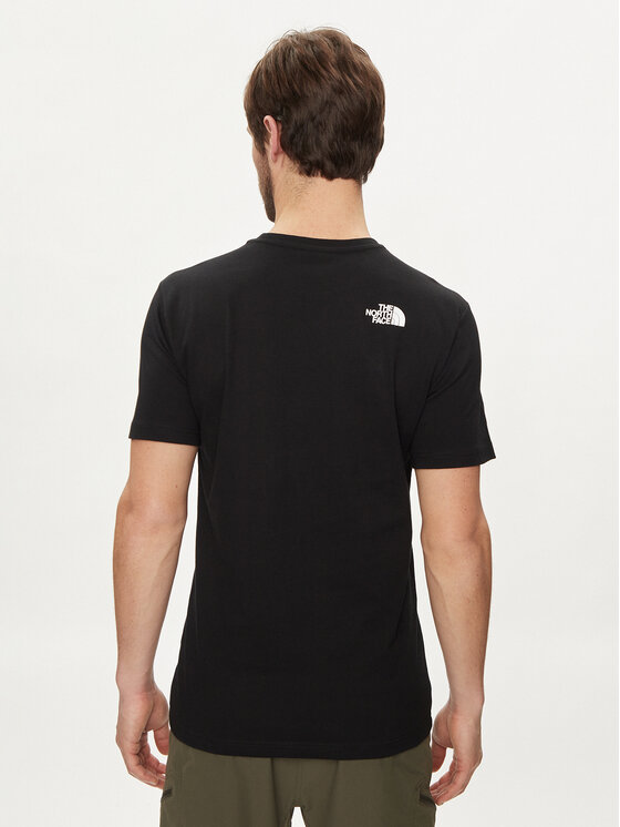 The North Face The North Face Camiseta Woodcut Dome NF0A87NX Negro Regular Fit