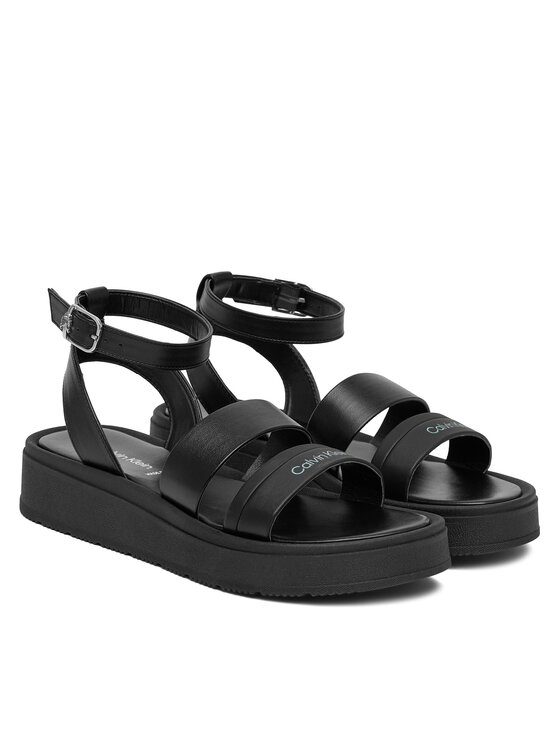 Calvin Klein Sandali Calvin Klein V4A2-83261-0326 S Črna