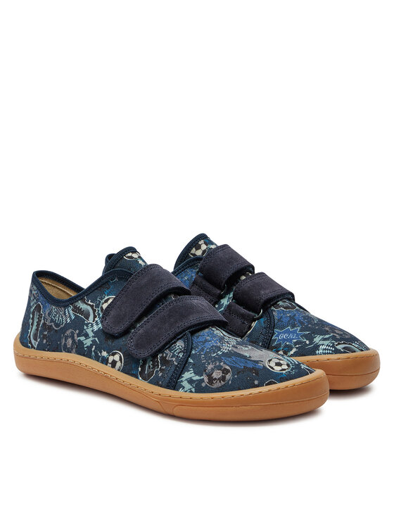 Froddo Čības Froddo Barefoot Canvas G1700390 D Zils
