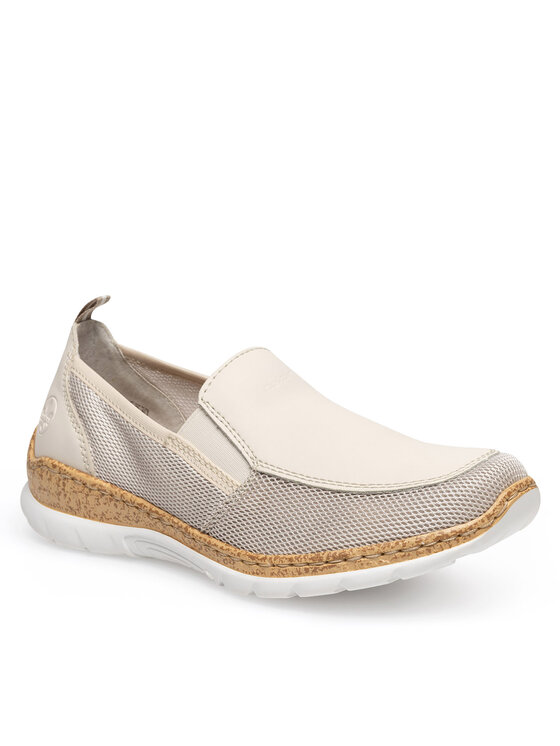 Rieker Pantofi Rieker N4275-60 Bej