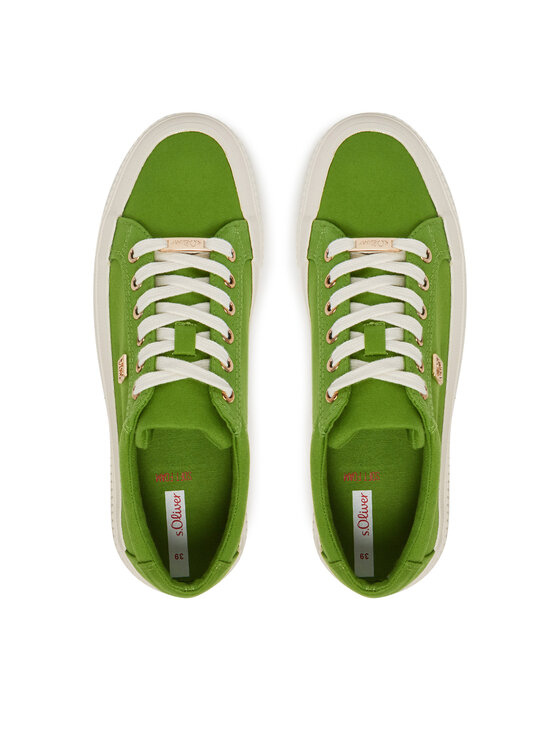 s.Oliver Sneakersy s.Oliver 5-23625-44 Zielony