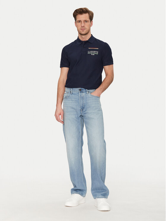 Lacoste Lacoste Поло PH8742 Cиній Regular Fit