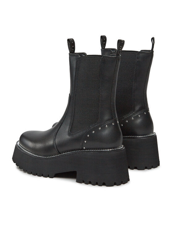 Liu Jo Kotníková obuv s elastickým prvkem Liu Jo Flair 06 SF3019 PX241 Černá