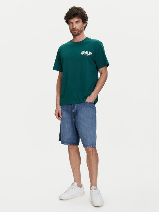 Gap Gap Футболка 768925-02 Зелений Regular Fit