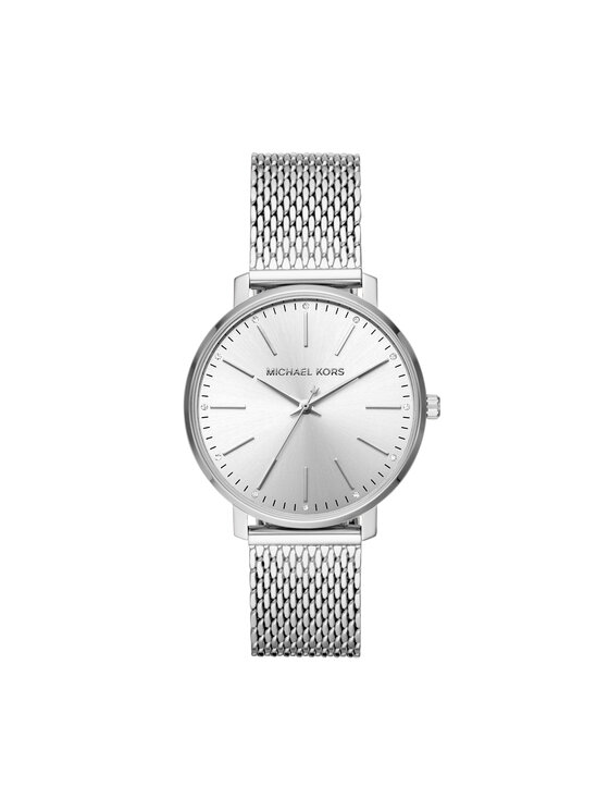 Michael Kors Ročna ura Michael Kors Pyper MK4338 Srebrna
