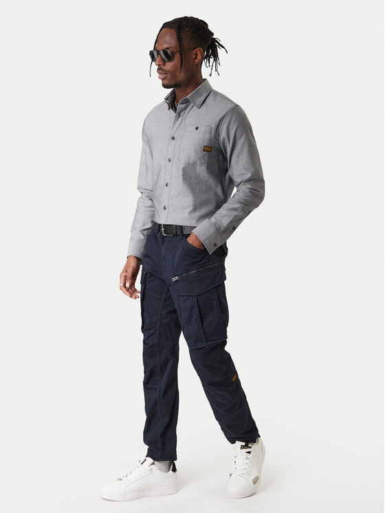 G-STAR G-Star Raw Košulja Bristum 2.0 D23553 E071 Siva Slim Fit