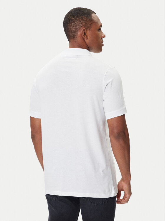 KARL LAGERFELD KARL LAGERFELD Polo 745710 500224 Bijela Regular Fit