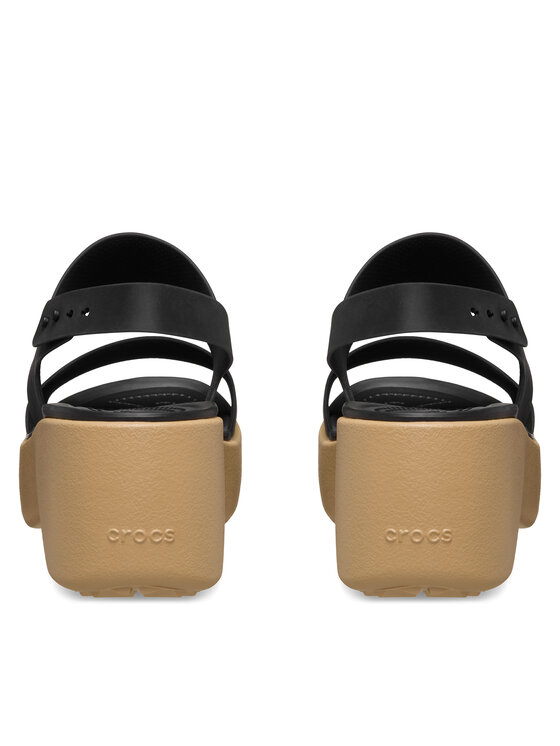 Crocs Босоніжки Crocs Brooklyn Sky Sandal 212250 Чорний