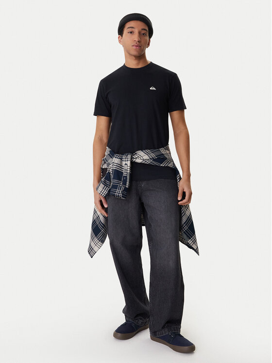 Quiksilver Quiksilver Футболка Basic Ss EQYZT07711 Чорний Regular Fit
