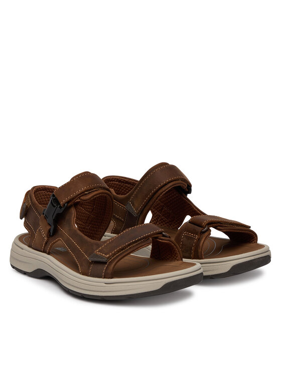 Clarks Босоніжки Clarks Saltway Edge 26184778 Коричневий