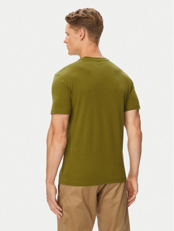 Napapijri Napapijri Camiseta Salis Ss NP0A4H8D Caqui Regular Fit