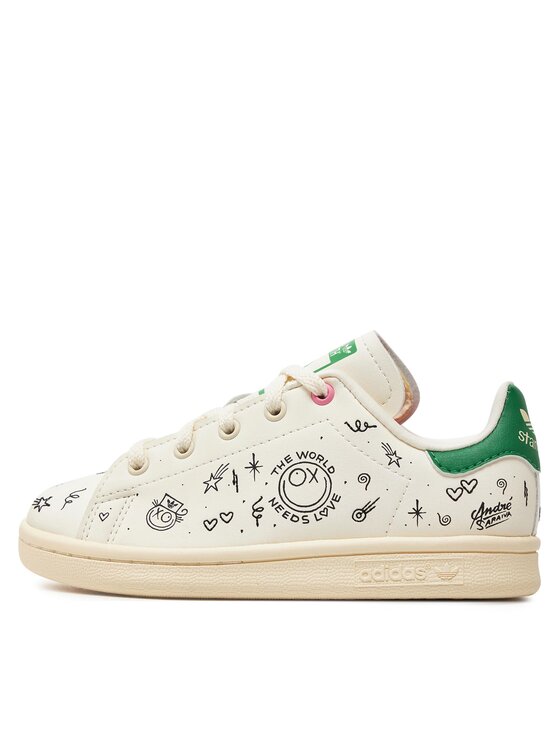 adidas Снікерcи adidas Stan Smith C GY1790 Кремовий