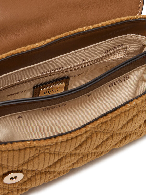 Guess Geantă Guess Giully II Mini HWCG96 73740 Maro