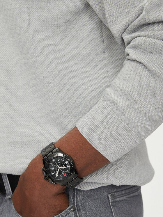 Swiss Alpine Military Hodinky Swiss Alpine Military 7063.9177 Čierna