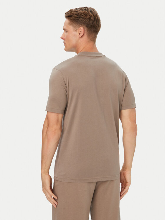 BOSS BOSS Camiseta Logo 50553652 Beige oscuro Regular Fit