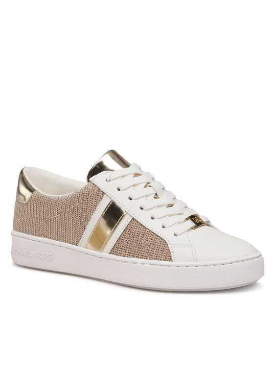 MICHAEL Michael Kors Laisvalaikio batai MICHAEL Michael Kors Irving Stripe Lace Up 43R2IRFS2D Auksinė