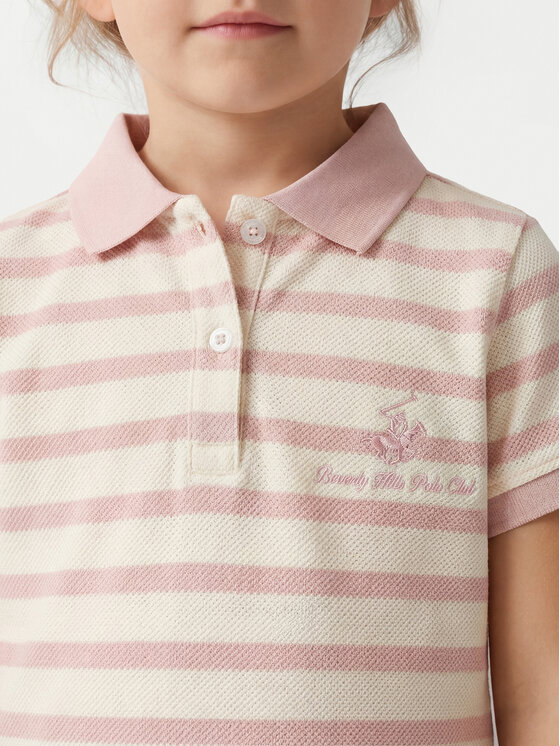 Beverly Hills Polo Club Beverly Hills Polo Club Поло G2283 Рожевий Regular Fit