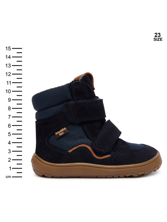 Froddo Čižmy Froddo Barefoot Tex Winter Tl G3160247-T M Tmavomodrá