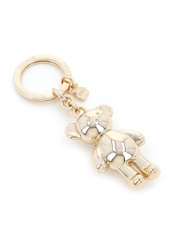 TOUS Брелок TOUS Llavero Oso Teddy Bear 2001594355 Золотий