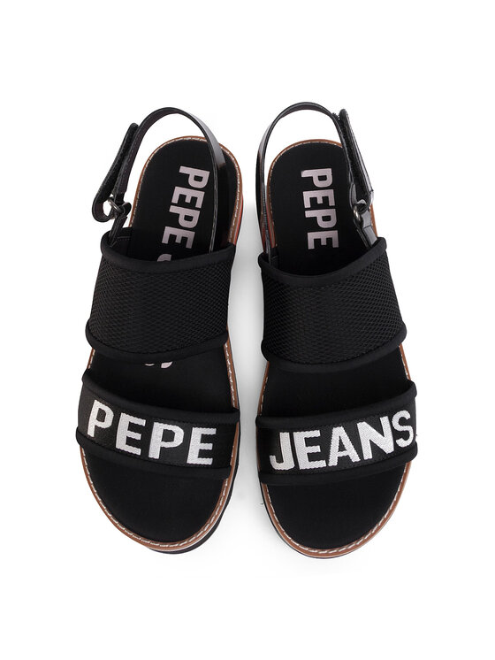 Pepe Jeans Босоніжки Pepe Jeans Ella Nari PLS90451 Чорний