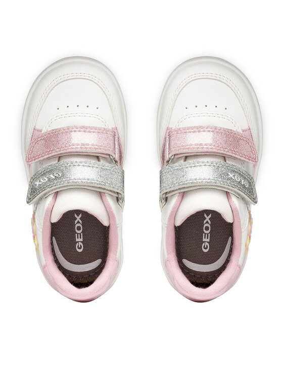 Geox Сникърси Geox B Eclyper Girl B655MB 000BC C1R8S M Бял