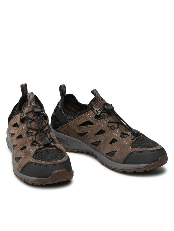 Jack Wolfskin Трекінгові черевики Jack Wolfskin Woodland 2 Hybrid Low M 4051301 Чорний