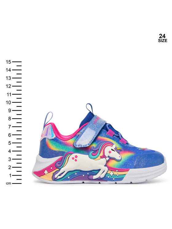Skechers Снікерcи Skechers S-Lights: Unicorn Chaser 302298N/BLMT Голубий