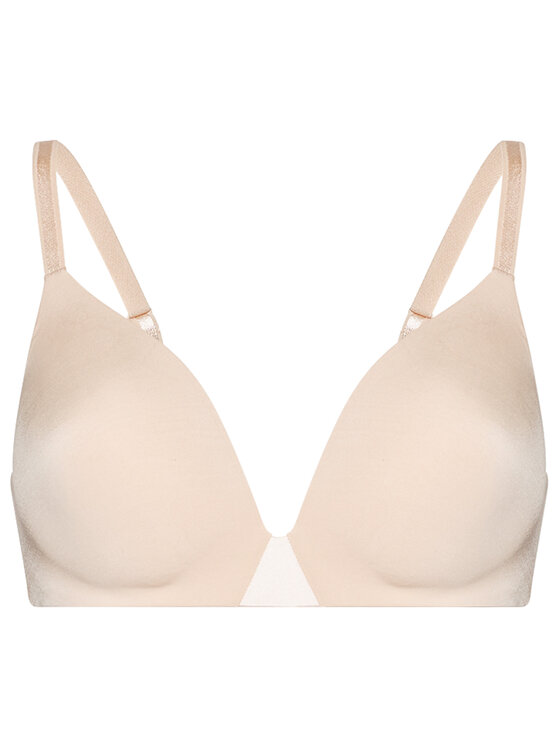 Chantelle Chantelle Безшовний бюстгальтер Absolute Invisible Ohne Bugel C15G80 Бежевий