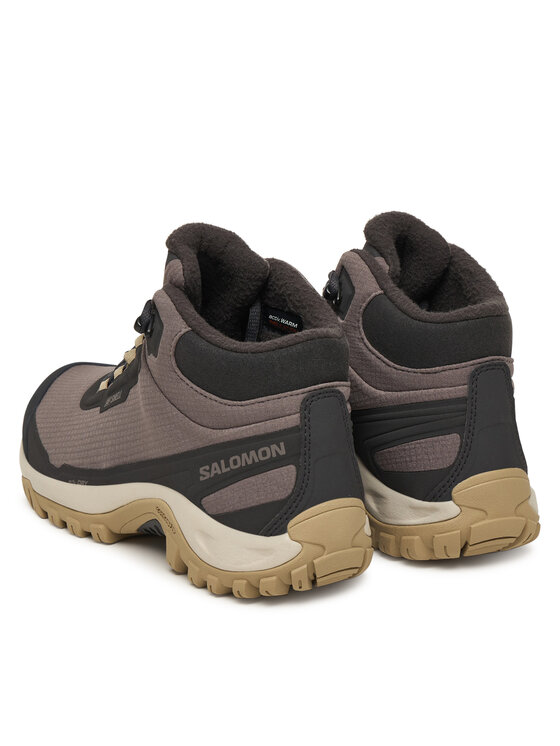 Salomon Трекінгові черевики Salomon Shelter Waterproof L47855200 Коричневий