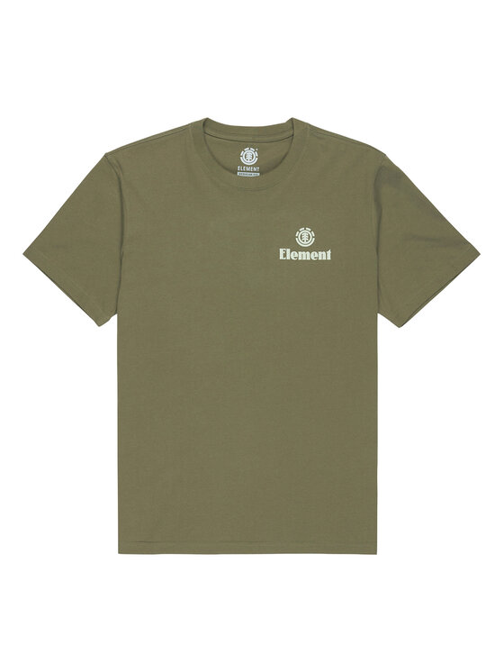 Element Element Camiseta Epic ELYZT00578 Caqui Regular Fit