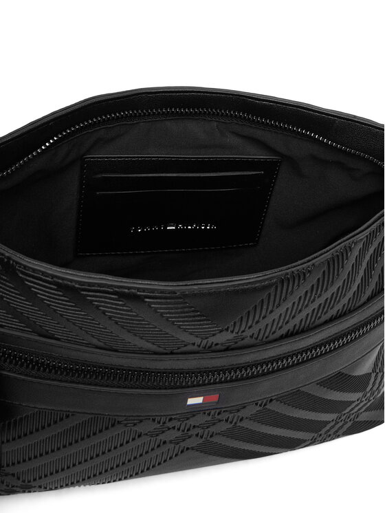 Tommy Hilfiger Τσαντάκι Tommy Hilfiger Th Corp Pouch AM0AM14761 Μαύρο